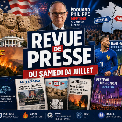 Revue de presse du 04 juillet cover