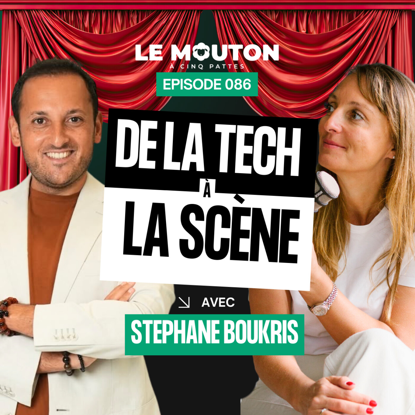 #EP86 Le pari fou de créer un musical à Dubaï avec Stéphane Boukris episode artwork