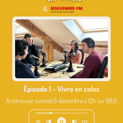 Épisode 1 - Vivre en coloc cover