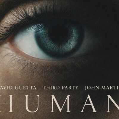 DAVID GUETTA AVEC JOHN MARTIN SUR « HUMAN » cover