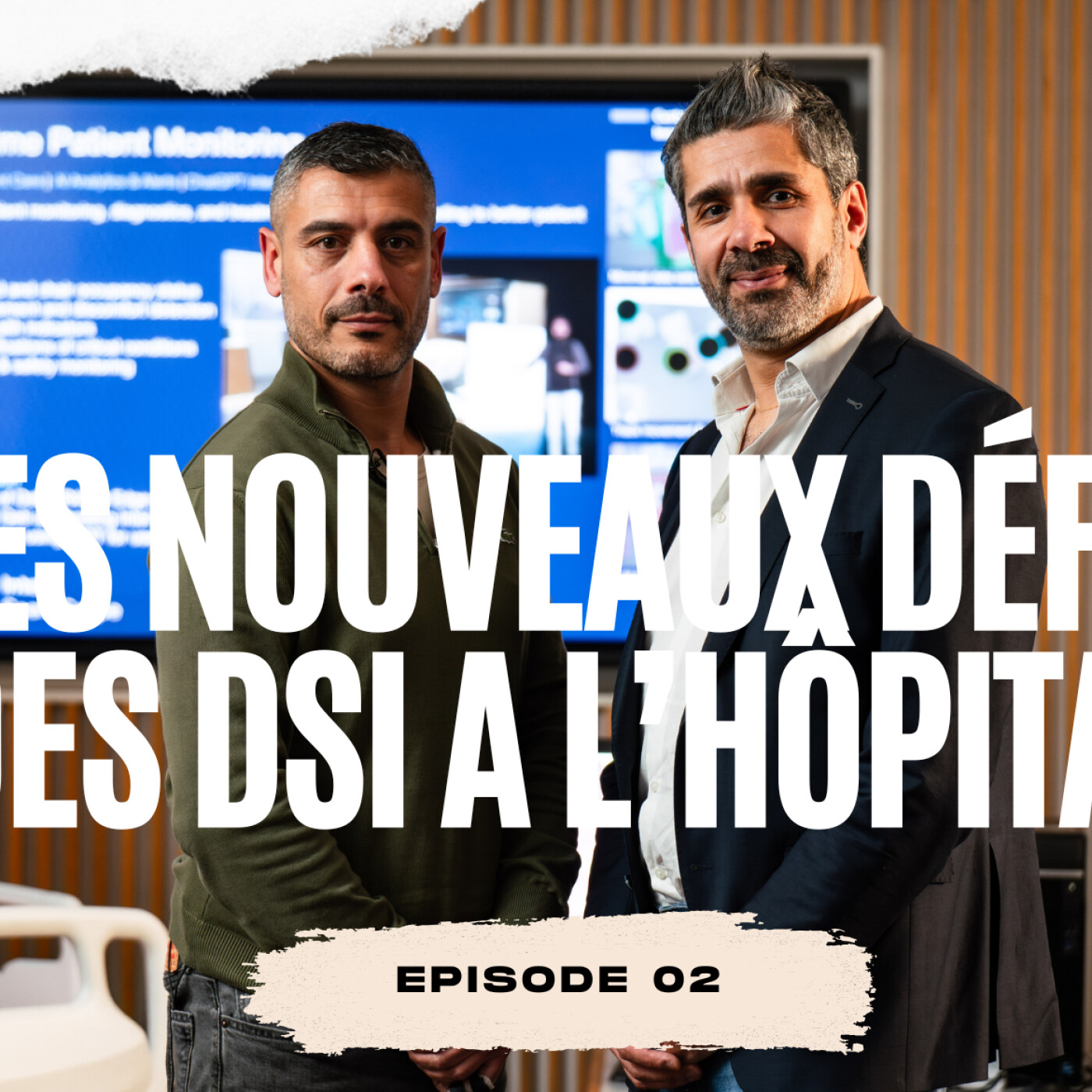 INNOVATION EN SANTÉ : LES NOUVEAUX DÉFIS DES DSI HOSPITALIÈRES AVEC NASSER AMANI episode artwork