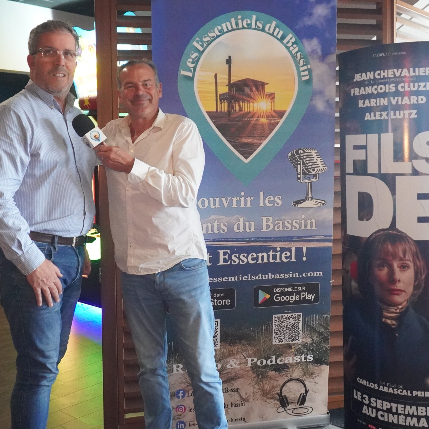 Patrick Gabet, le directeur des cinémas Grand Ecran La Teste et Arcachon nous présente 3 films à l'affiche et une avant-première episode artwork