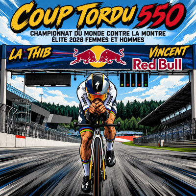 COUP TORDU 550 : CHAMPIONNATS DU MONDE 2026 CONTRE LA MONTRE ELITE HOMMES ET FEMMES cover