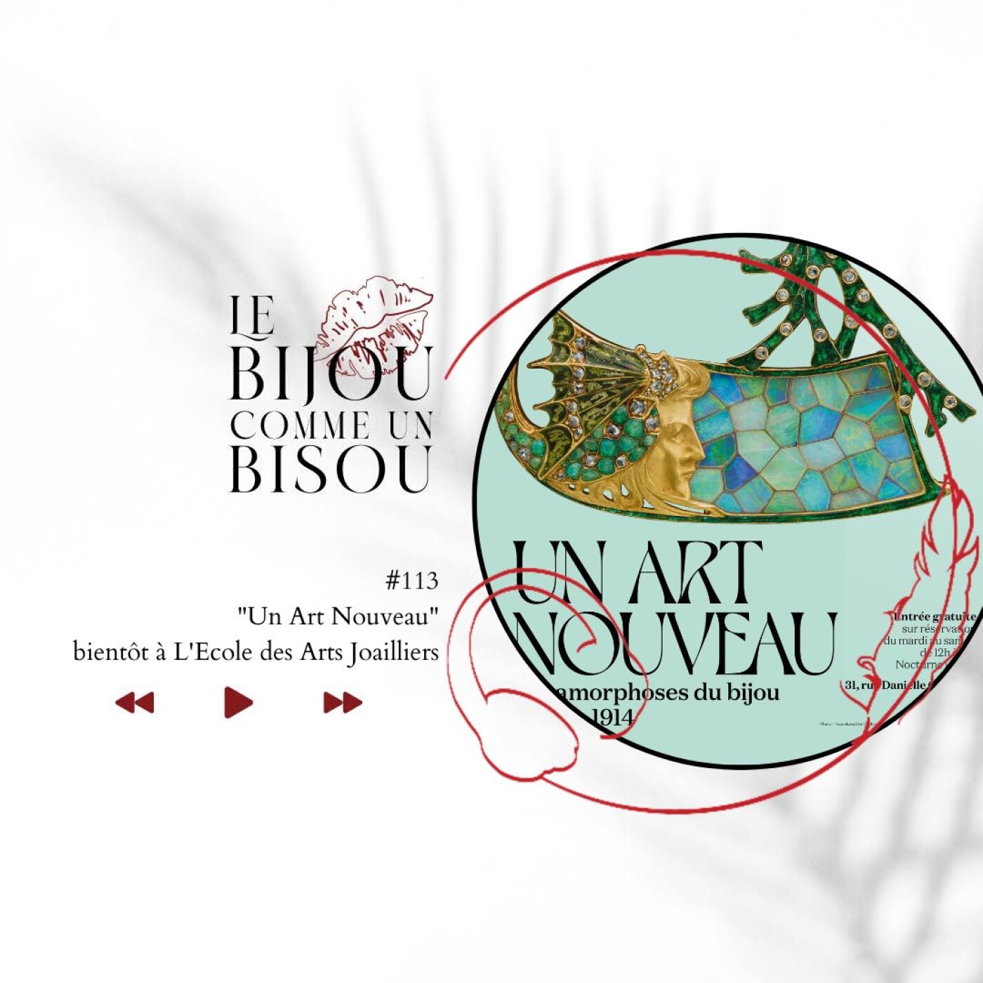 Le bijou comme un bisou