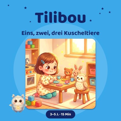 Eins, zwei, drei Kuscheltiere