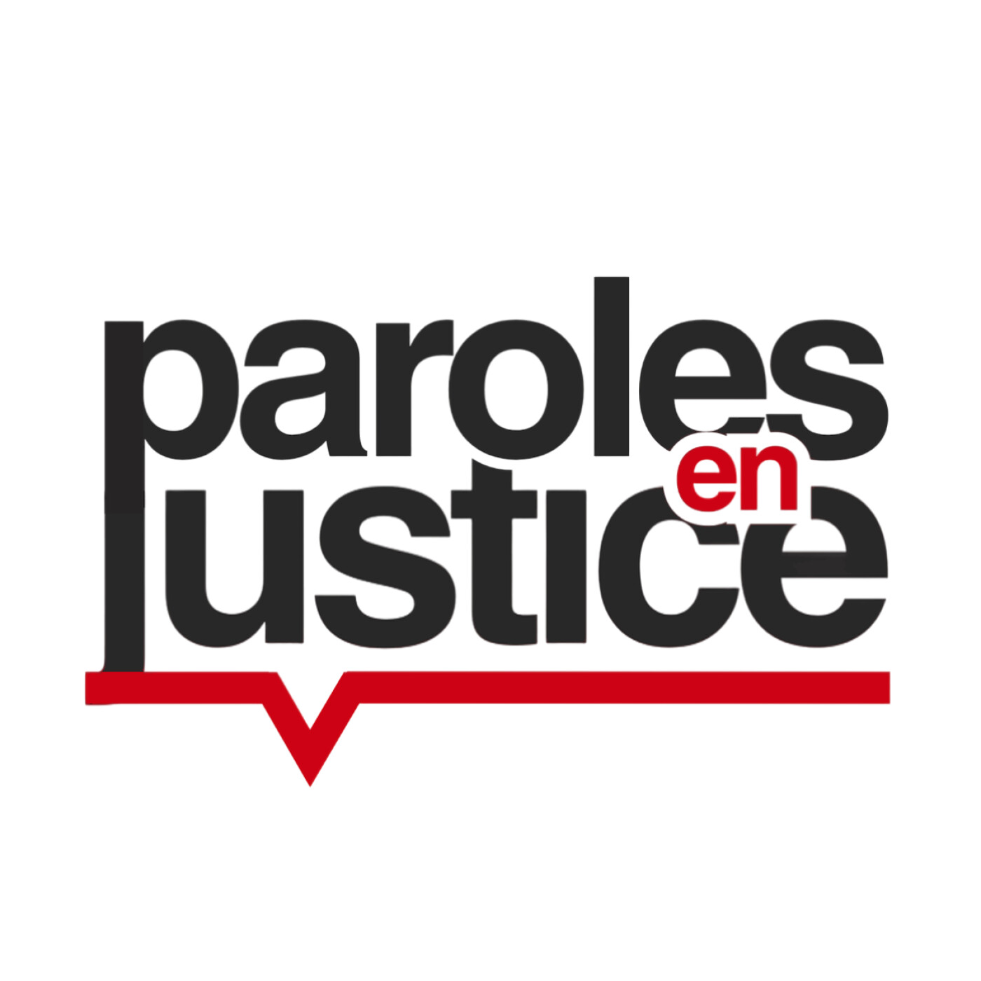 Paroles en justice cover art
