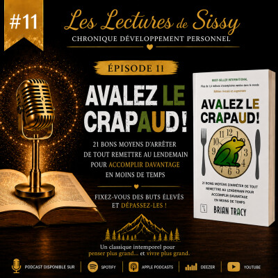 Avalez le crapaud ! (Brian Tracy) - Chronique Dev Perso - La méthode culte pour enfin arrêter de procrastiner cover