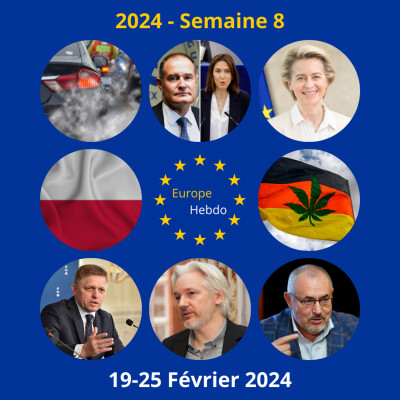 2024 - Semaine 8 - Elections européennes, aide à l'Ukraine et Etat de droit cover