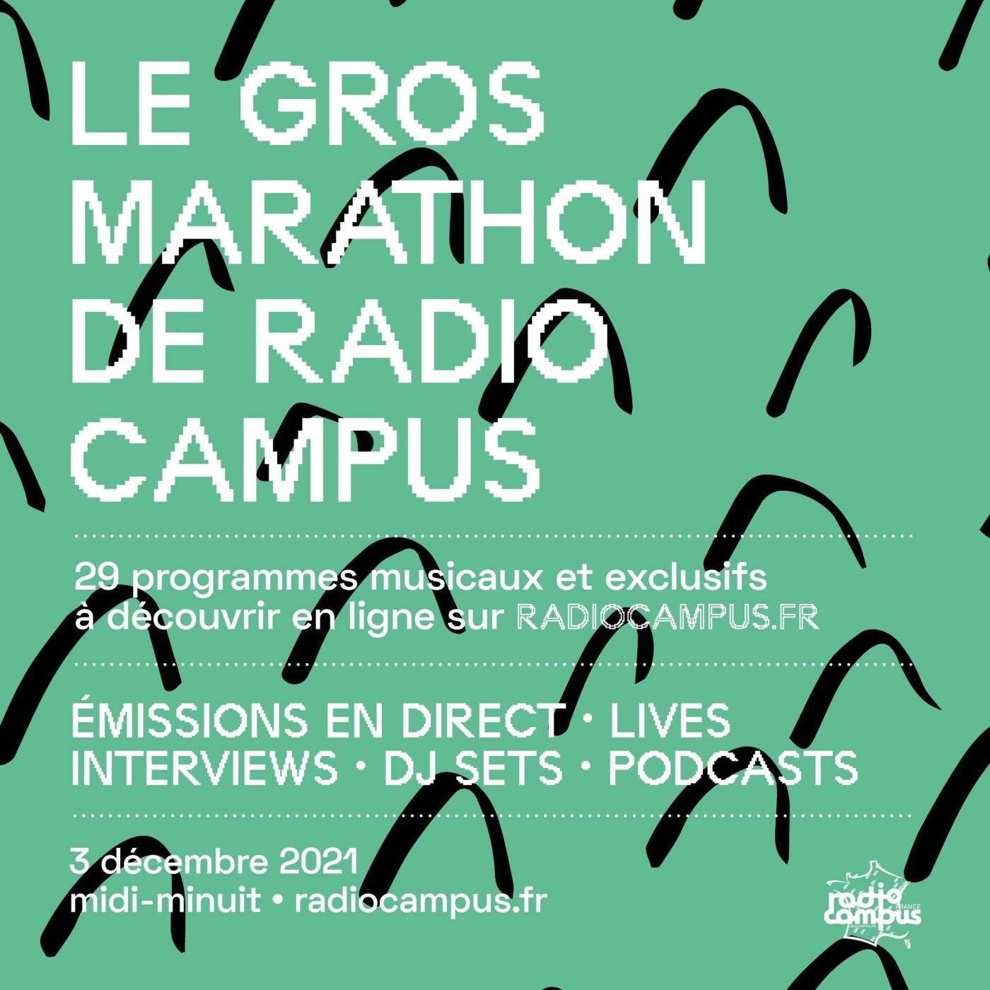 LE GROS MARATHON | nouveau site web www.radiocampus.fr