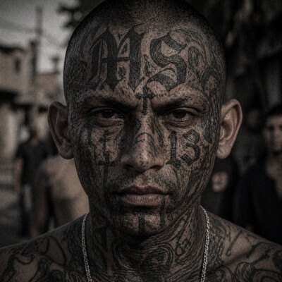 Tatouages de criminels - MS-13 ( Amérique centrale ): l’identité qu’on ne peut fuir cover