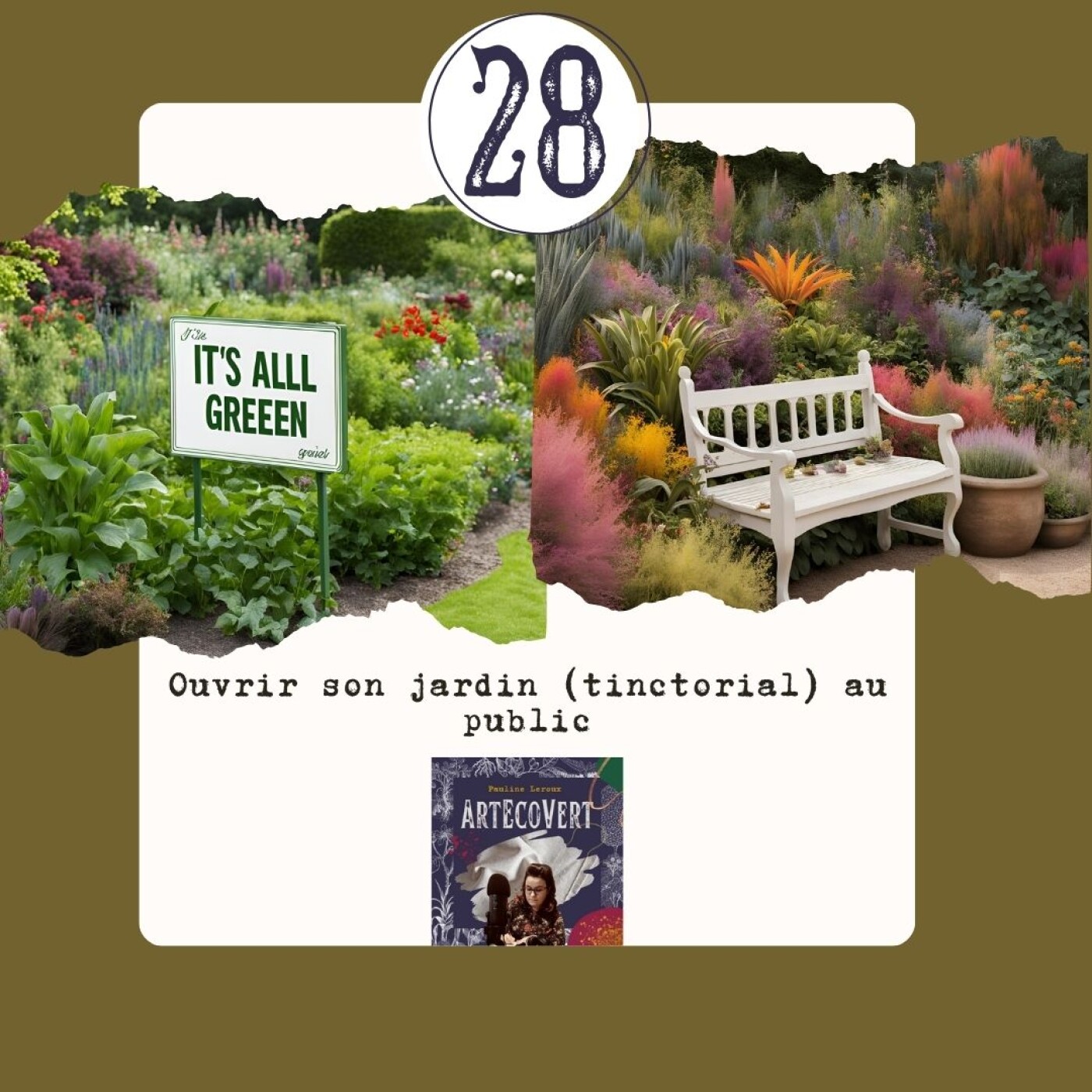 Ouvrir son jardin tinctorial au public ? ArtEcoVert et les couleurs végétales