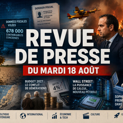 Revue de presse du 18 août cover