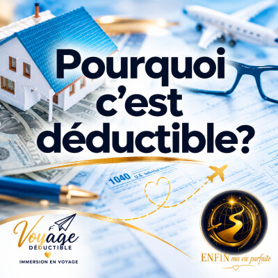 POURQUOI NOS VOYAGES SONT DÉDUCTIBLES? ✈️ cover