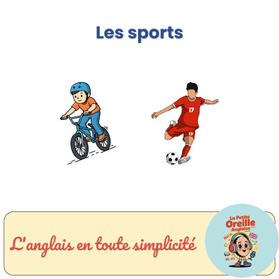 Les sports en anglais cover