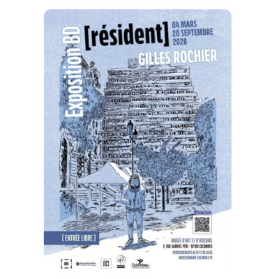 Résident. Episode 8. Gilles Rochier et les musées. Dans ma bulle #781 cover