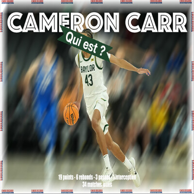 NBA Draft 2026 : Qui est Cameron Carr ? cover