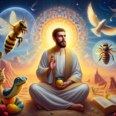 Par la connaissance du serpent, de l’abeille et de l’oiseau, éveille en toi l’homme véritable - Archange Ouriel Psaume 30 cover