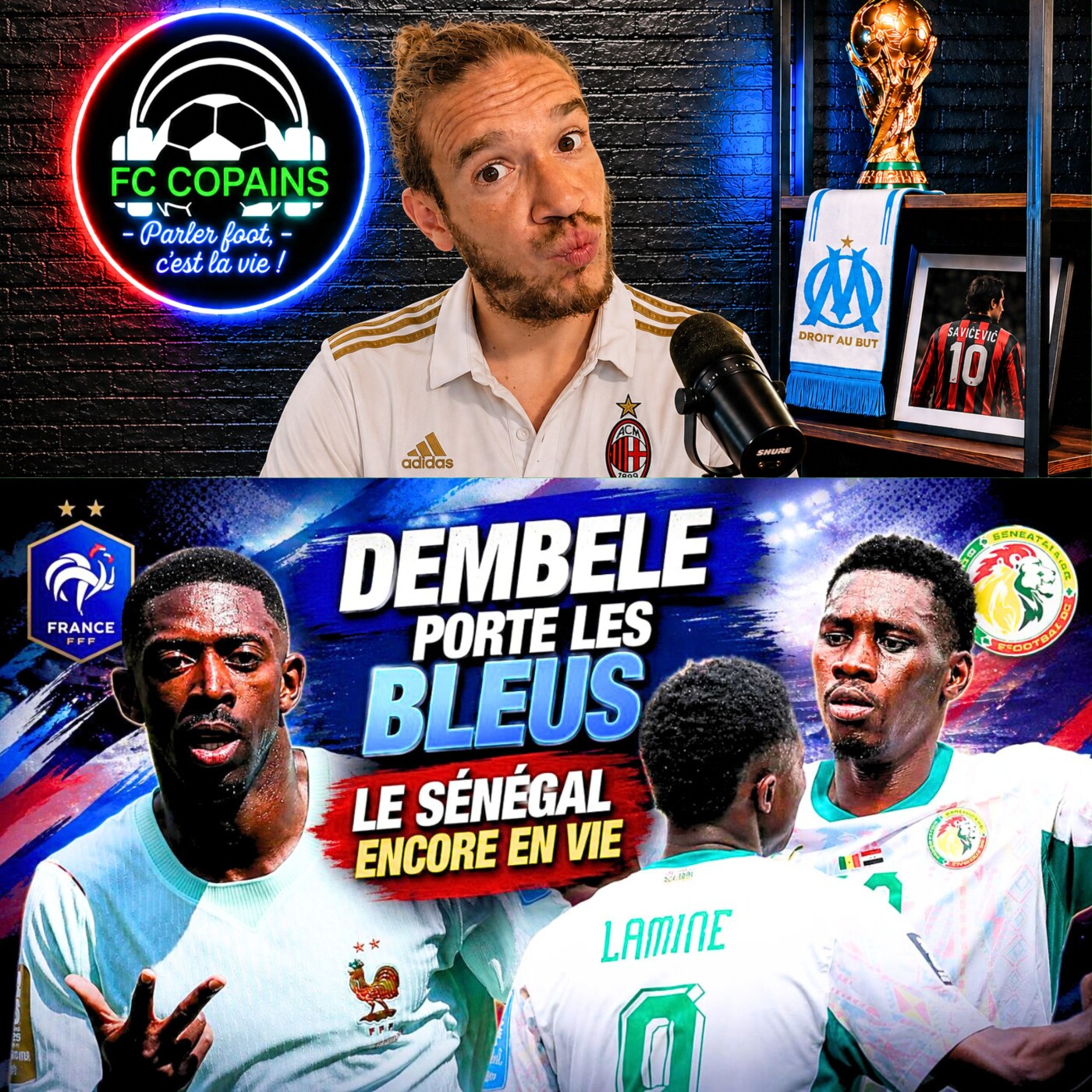 Débat Coupe du Monde 2026 - Le verdict du groupe I - Dembele porte les Bleus et le Sénegal encore en vie