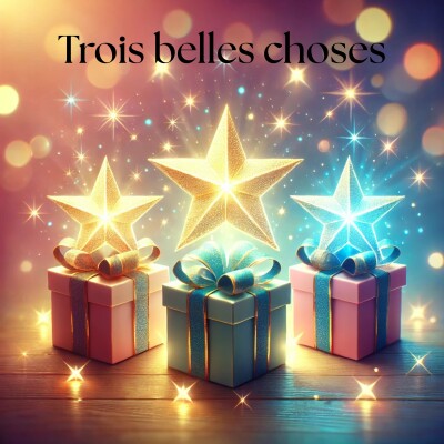Trois belles choses, temps calme et méditatif pour enfants cover