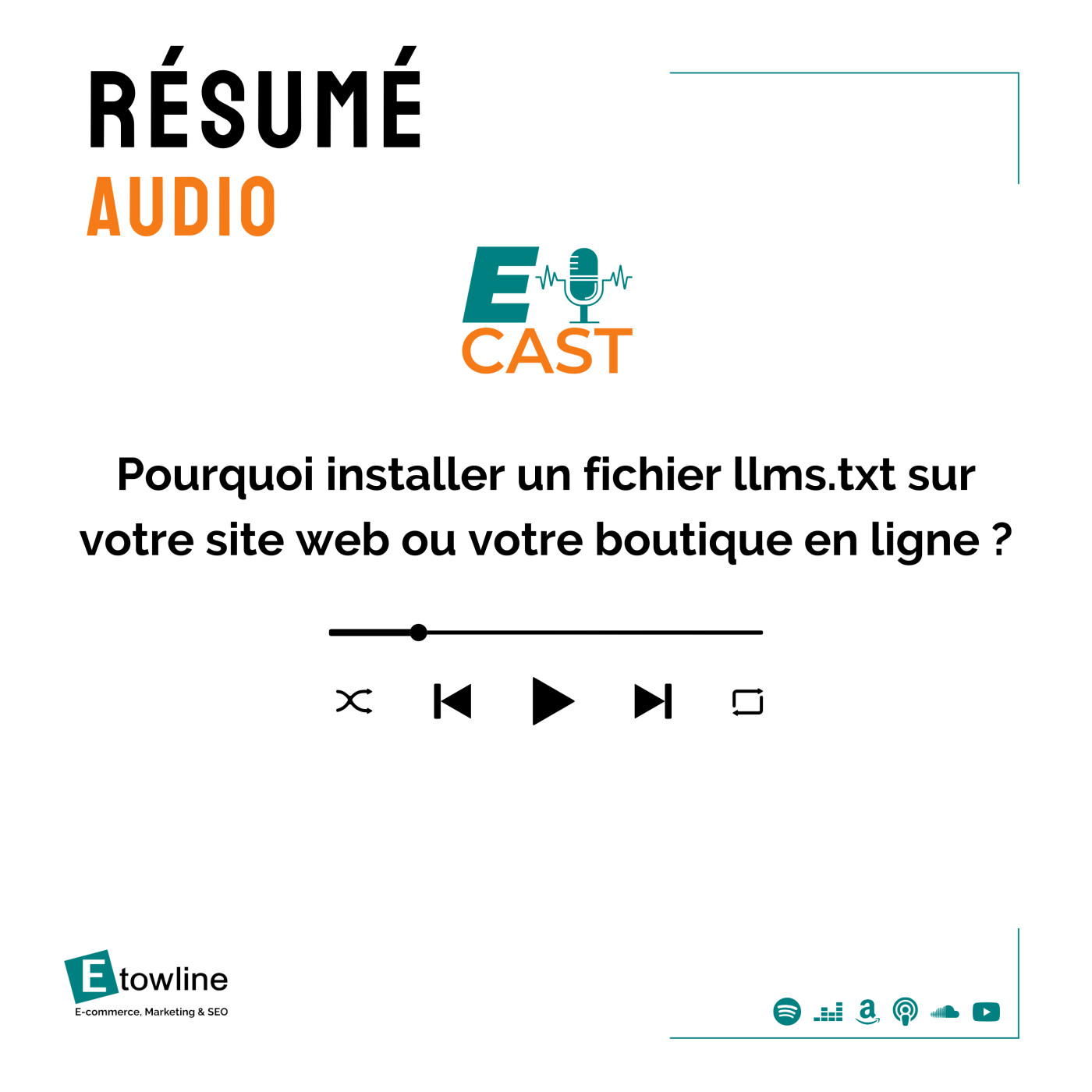 Pourquoi installer un fichier llms.txt sur votre site web ou votre boutique en ligne ?