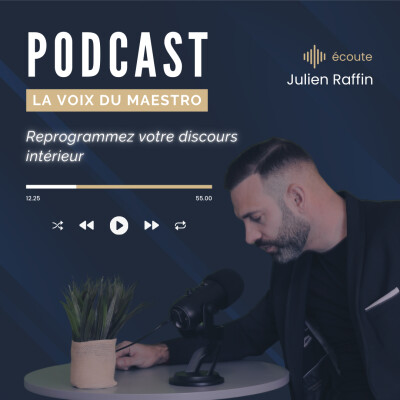 Reprogrammez votre discours intérieur : Stratégies pour un discours intérieur positif et succès dans l'immobilier avec La voix du MAESTRO cover