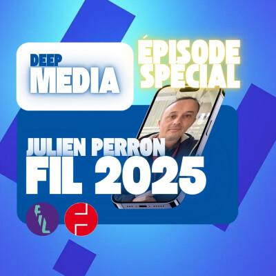 👀 Deep Media est au FIL 2025 - 🎙️ Julien Perron, responsable pôle informatique et IA de Ouest-France cover