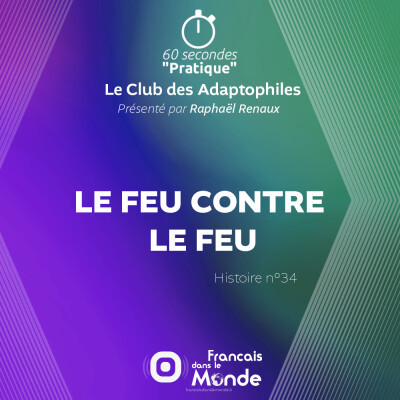 Le Feu contre le Feu (Le Club des Adaptophiles n°34) cover
