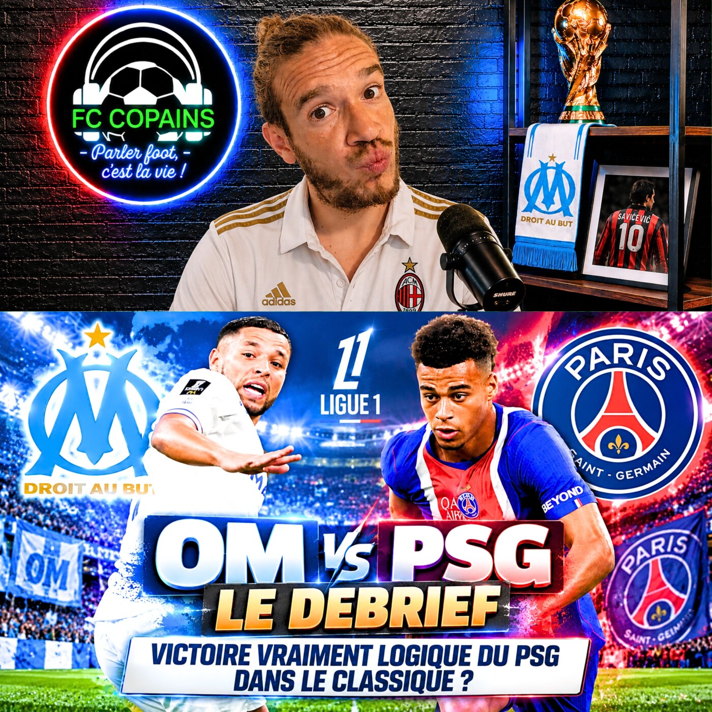 Débat Ligue 1 - OM vs PSG le debrief - Victoire vraiment logique du PSG ?