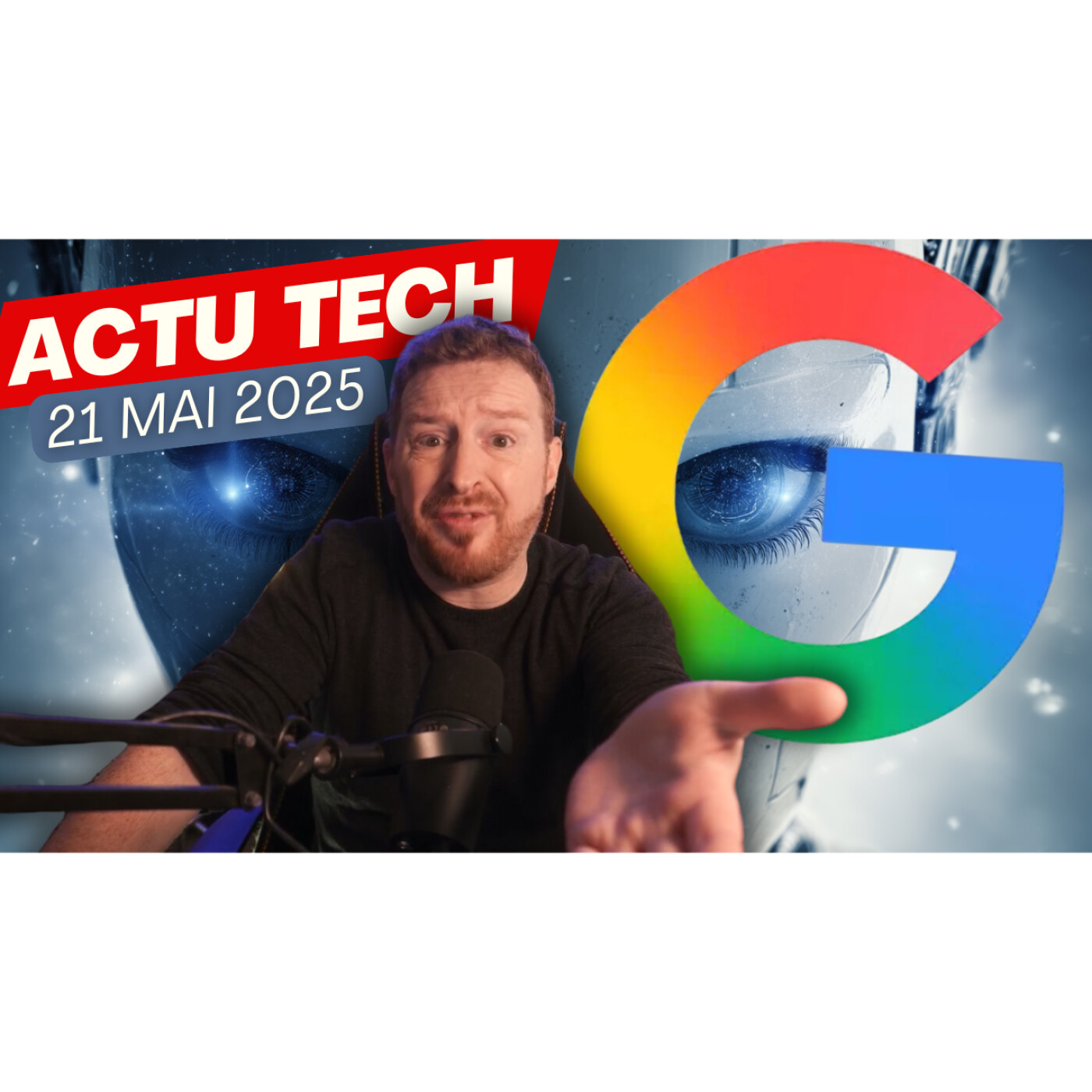 Les annonces FOLLES de la Google I/O 2025 : la déferlante IA !! episode artwork