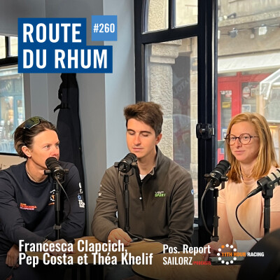 Pos. Report #260 avec Francesca Clapcich, Théa Kelif et Pep Costa cover