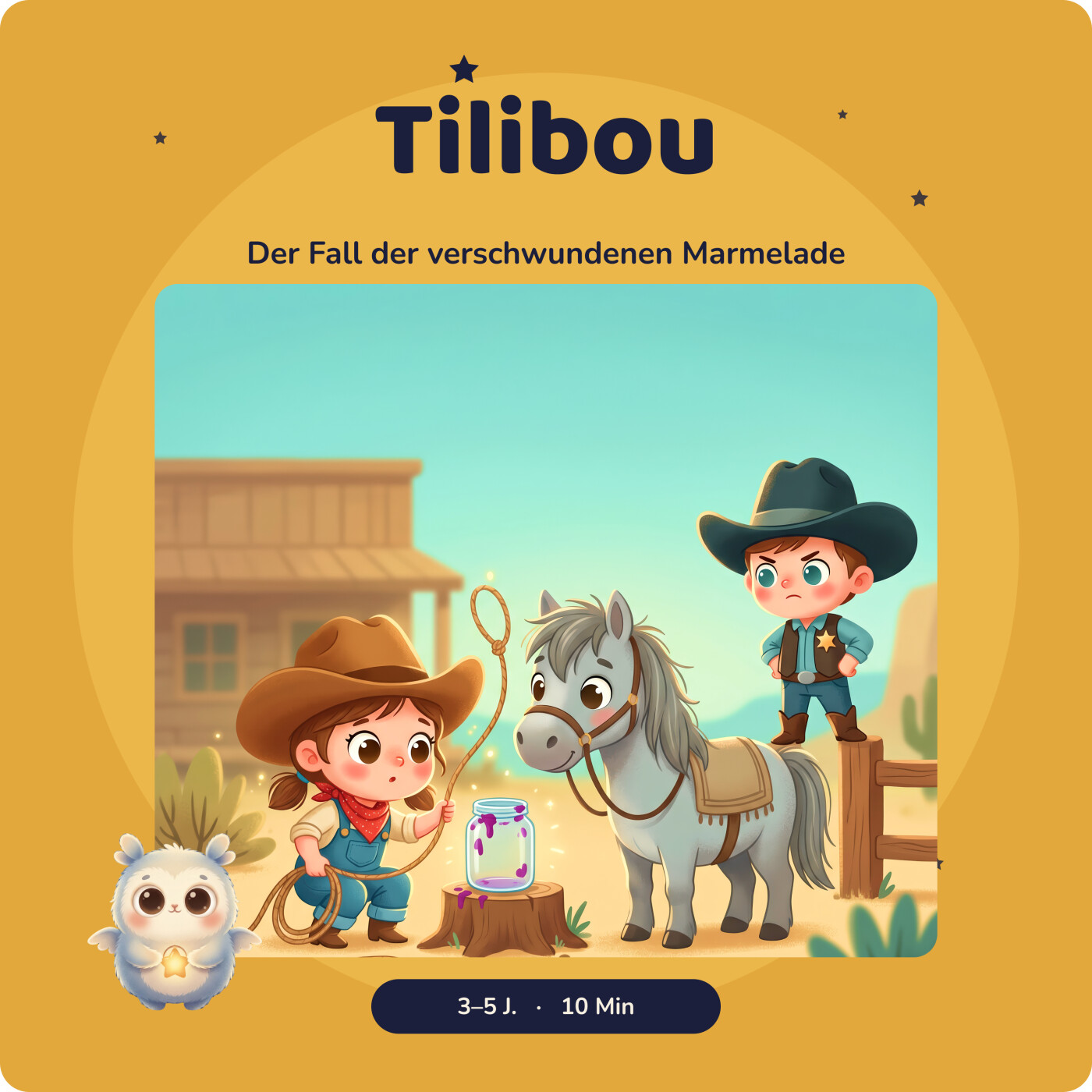 Cassie · Der Fall der verschwundenen Marmelade · Detektivgeschichte für Kinder · Wilder Westen · Einschlafgeschichte