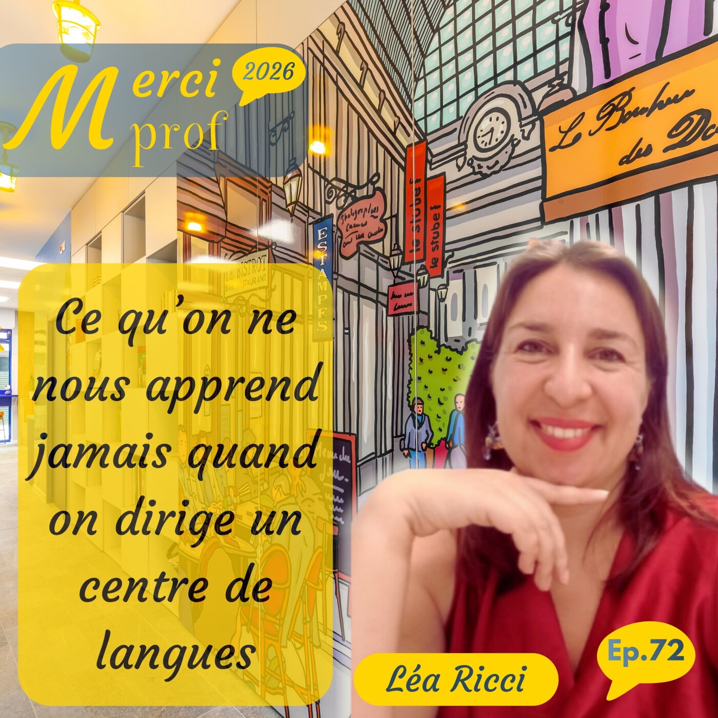 73FR Le rôle invisible de la directrice — Merci Prof cover