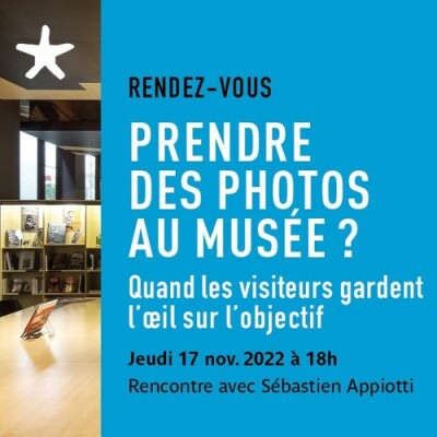 Les rendez-vous du salon de lecture - Prendre des photos au musée ? Rencontre avec Sébastien Appiotti cover