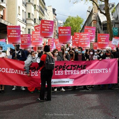 Politisation victorieuse de la lutte antispéciste - JMFS 2020 cover