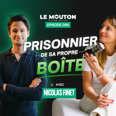 #EP96 Il a dormi dans un débarras pendant 2 ans. Aujourd'hui, sa boîte est dans 100 pays avec Nicolas Finet cover