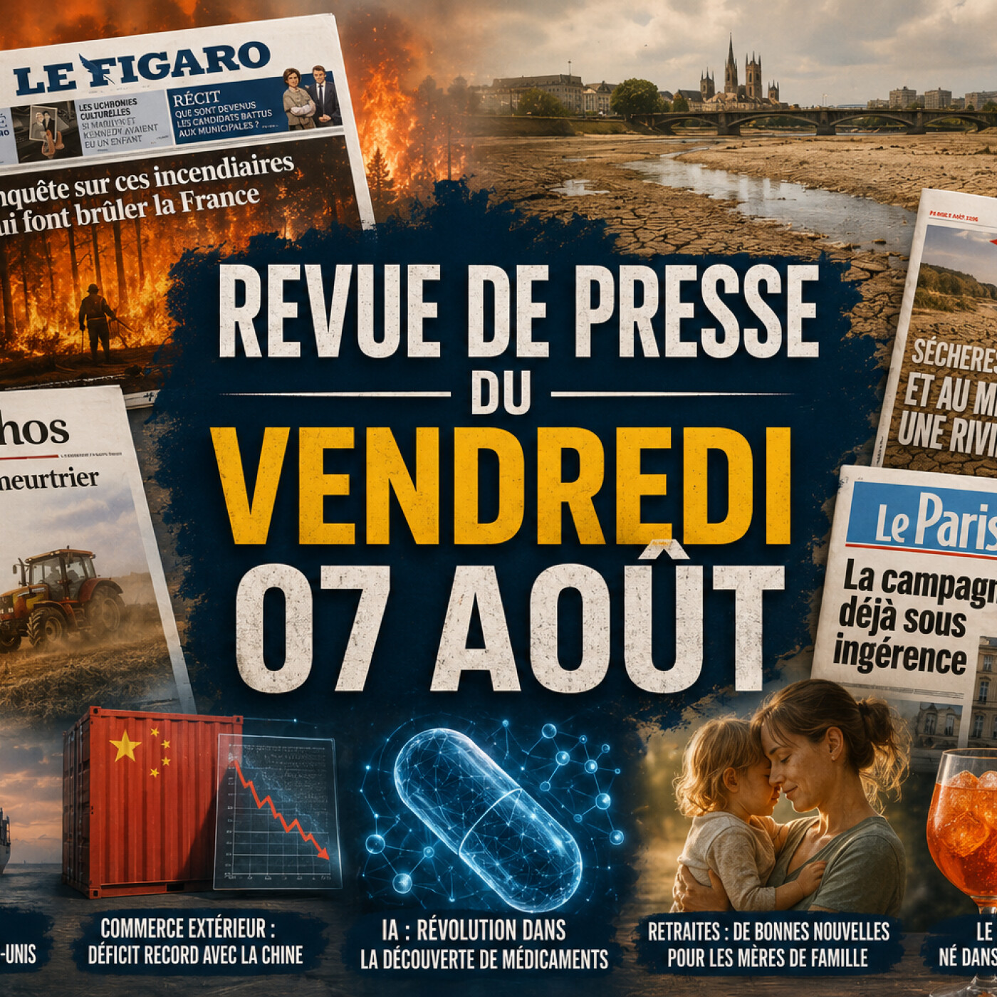 Revue de presse du 07 août episode artwork