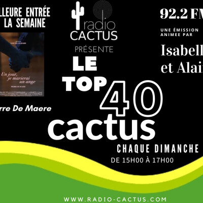 Top 40 Cactus du 16 avril 2023. cover