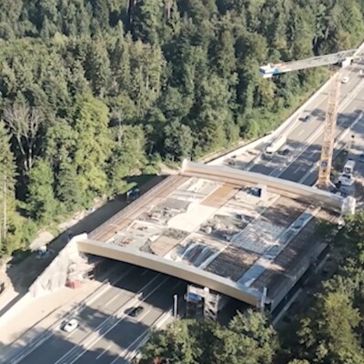 Au coeur du chantier : un des premiers ponts en bois précontraint au monde à Koppigen en Suisse cover