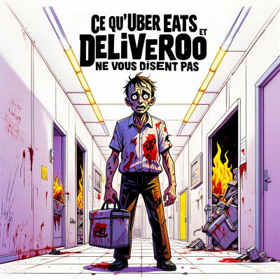 Ce qu’Uber Eats et Deliveroo ne disent pas : enquête interdite  | Podcast Horreur cover