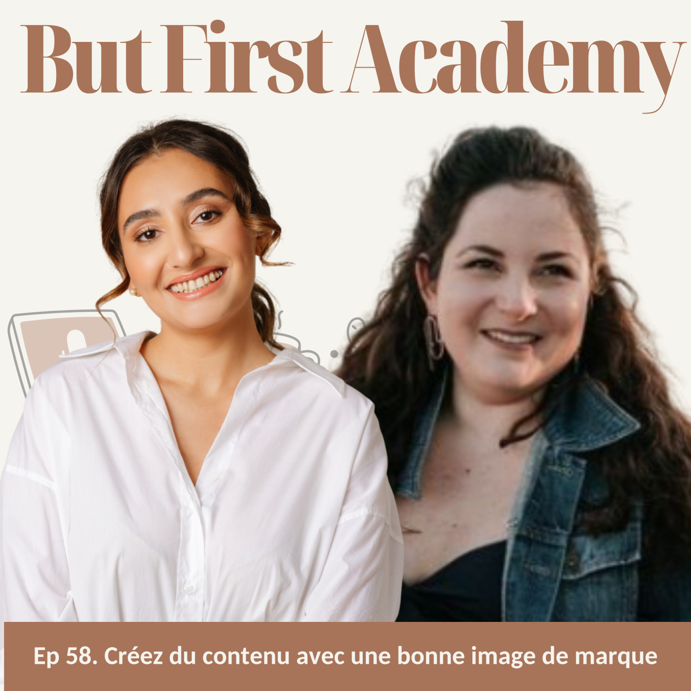 58. Créer du contenu en accord avec votre image de marque avec Justine episode artwork