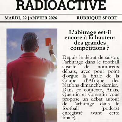 Débat sur l'arbitrage dans le foot cover