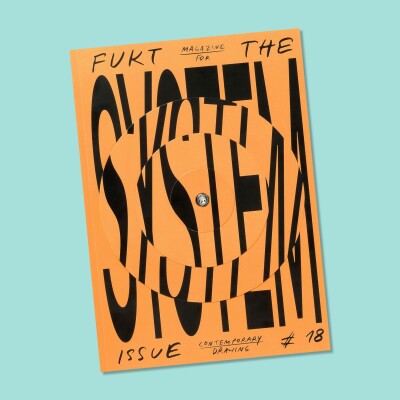 Fukt magazine's award-winning cover design cover