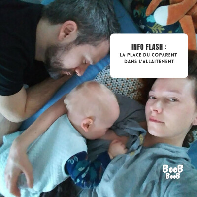 Info Flash : La place du coparent dans l’allaitement. cover