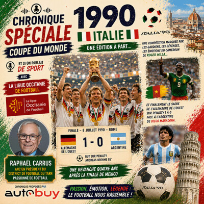 Chronique spéciale Coupe du Monde de Football N°14 - 1990 - Italie cover