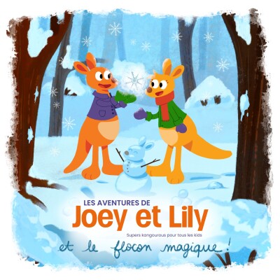 Joey et Lily - Le flocon magique cover