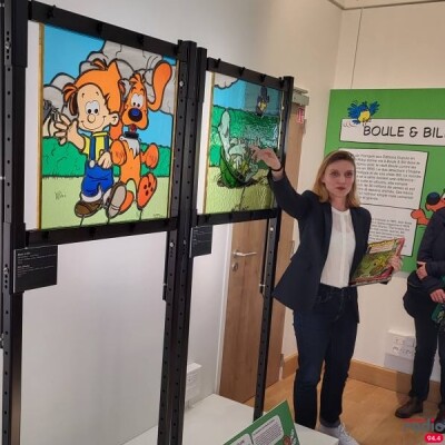 L'INFO DU JOUR - L'exposition Vitrail et BD cover