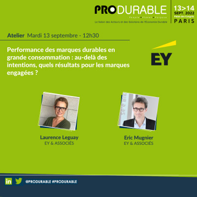 EY -  Performance des marques durables en grande consommation cover