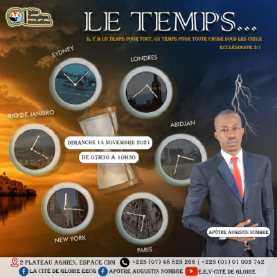 E.E.V-Cité de Gloire - Thème: Le temps de Dieu - partie 1 cover