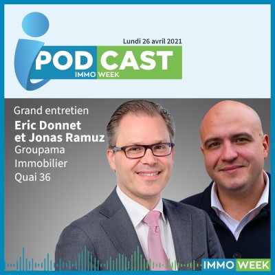 Eric Donnet (Groupama Immobilier) & Jonas Ramuz (Quai 36) cover