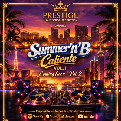 Dj Rim-K et Dj Nut - Summer'n'b Caliente Vol.1 cover